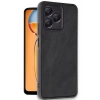 Mey İthalat®  Realme Note 50 4G Kılıf Aras Deri Kapak - Siyah