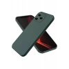 Mey İthalat®  Realme Note 50 4G Kılıf First Silikon - Koyu Yeşil