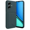 Mey İthalat®  Realme Note 60 Kelvin Kartvizitli Silikon - Koyu Yeşil