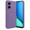 Mey İthalat®  Realme Note 60 Kelvin Kartvizitli Silikon - Lila