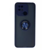 Mey İthalat®   Redmi 10C Kılıf Montreal Yüzüklü Silikon Kapak - Lacivert