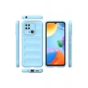 Mey İthalat®   Redmi 10C Kılıf Optimum Silikon - Sky Blue