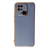 Mey İthalat®   Redmi 10C Kılıf Volet Silikon - Mavi