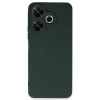 Mey İthalat®   Redmi 13 4G Kılıf First Silikon - Koyu Yeşil