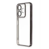 Mey İthalat®   Redmi 13 4G Kılıf  Lensli Silikon - Siyah