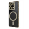 Mey İthalat®   Redmi 13C Joke Simli Magneticsafe Kılıf - Gold