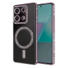 Mey İthalat®   Redmi 13C Joke Simli Magneticsafe Kılıf - Pembe