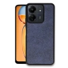 Mey İthalat®   Redmi 13C Kılıf Aras Deri Kapak - Lacivert