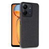 Mey İthalat®   Redmi 13C Kılıf Aras Deri Kapak - Siyah