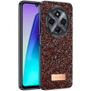 Mey İthalat®   Redmi 14C Bright Simli Kapak - Derin Mor