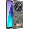 Mey İthalat®   Redmi 14C Bright Simli Kapak - Gümüş