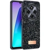 Mey İthalat®   Redmi 14C Bright Simli Kapak - Siyah