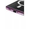 Mey İthalat®   Redmi 14C Joke Simli Magneticsafe Kılıf - Derin Mor