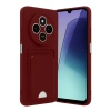 Mey İthalat®   Redmi 14C Kelvin Kartvizitli Silikon - Bordo