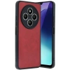 Mey İthalat®   Redmi 14C Kılıf Aras Deri Kapak - Kırmızı