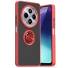 Mey İthalat®   Redmi 14C Kılıf Montreal Yüzüklü Silikon Kapak - Kırmızı