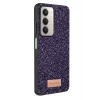 Mey İthalat®   Redmi 15 4G Bright Simli Kapak - Derin Mor