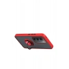 Mey İthalat®   Redmi 15 4G Montreal Yüzüklü Silikon Kapak - Kırmızı