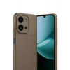 Mey İthalat®   Redmi 15C 4G Auto Focus Karbon Kapak - Kahverengi