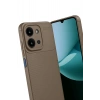 Mey İthalat®   Redmi 15C 4G Auto Focus Karbon Kapak - Kahverengi