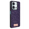 Mey İthalat®   Redmi 15C 4G Bright Simli Kapak - Derin Mor