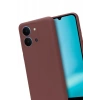 Mey İthalat®   Redmi 15C 4G First Silikon - Bordo