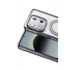 Mey İthalat®   Redmi 15C 4G Joke Simli Magneticsafe Kılıf - Siyah