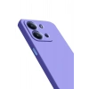 Mey İthalat®   Redmi 15C 4G Nano içi Kadife Silikon - Lila