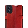 Mey İthalat®   Redmi 15C 4G Trend S Plus Kapaklı Kılıf - Kırmızı
