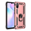 Mey İthalat®   Redmi 9A Kılıf Sofya Yüzüklü Silikon Kapak - Rose