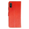 Mey İthalat®   Redmi 9A Kılıf Trend S Plus Kapaklı Kılıf - Kırmızı
