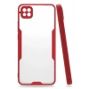 Mey İthalat®   Redmi 9C Kılıf Platin Silikon - Kırmızı