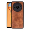 Mey İthalat®   Redmi A3 4G Kılıf Aras Deri Kapak - Taba