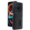 Mey İthalat®   Redmi A3 4G Kılıf Sara Kartvizitli Deri Kılıf - Siyah