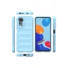 Mey İthalat®   Redmi Note 11 Kılıf Optimum Silikon - Sky Blue