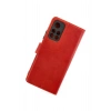 Mey İthalat®   Redmi Note 11T Kılıf Trend S Plus Kapaklı Kılıf - Kırmızı