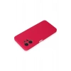 Mey İthalat®   Redmi Note 12 4G Kılıf Nano içi Kadife Silikon - Pembe