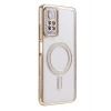 Mey İthalat®   Redmi Note 12 Pro 4G Joke Simli Magneticsafe Kılıf - Gold