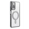Mey İthalat®   Redmi Note 12 Pro 4G Joke Simli Magneticsafe Kılıf - Siyah