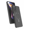 Mey İthalat®   Redmi Note 12 Pro 4G Regal Magsafe Standlı Kapak - Titan Gri