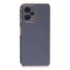 Mey İthalat®   Redmi Note 12 Pro Plus Kılıf Volet Silikon - Mavi