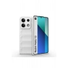 Mey İthalat®   Redmi Note 13 4G Kılıf Optimum Silikon - Krem