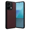 Mey İthalat®   Redmi Note 13 Pro 4G Kılıf Aras Deri Kapak - Bordo