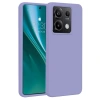 Mey İthalat®   Redmi Note 13 Pro 4G Kılıf First Silikon - Lila