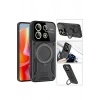 Mey İthalat®   Redmi Note 13 Pro 4G Kılıf Joy Lens Standlı Kapak - Lacivert