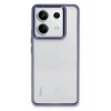 Mey İthalat®   Redmi Note 13 Pro 4G Kılıf Power Silikon - Lila