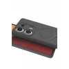Mey İthalat®   Redmi Note 13 Pro 4G Regal Magsafe Standlı Kapak - Titan Gri