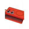 Mey İthalat®   Redmi Note 13 Pro 4G Regal Magsafe Standlı Kapak - Turuncu