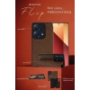 Mey İthalat®   Redmi Note 13 Pro 5G Kılıf Flip Cover - Lacivert