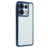 Mey İthalat®   Redmi Note 13 Pro 5G Kılıf  Lensli Silikon - Sierra Blue